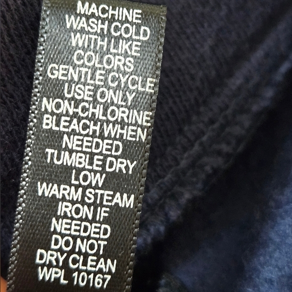 Aqua Military Style Navy Blue Fitted Blazer Jacket Size Medium - Picture 16 of 16